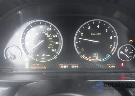 2013 BMW 550I xDrive z USA, uszkodzony, nr VIN WBAFU9C57DDY72858